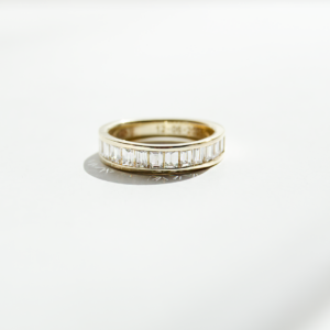 Baguette Diamond Ladies Eternity Band EverJade Jewellery Bespoke Diamond Gold Silver Cape Town South Africa
