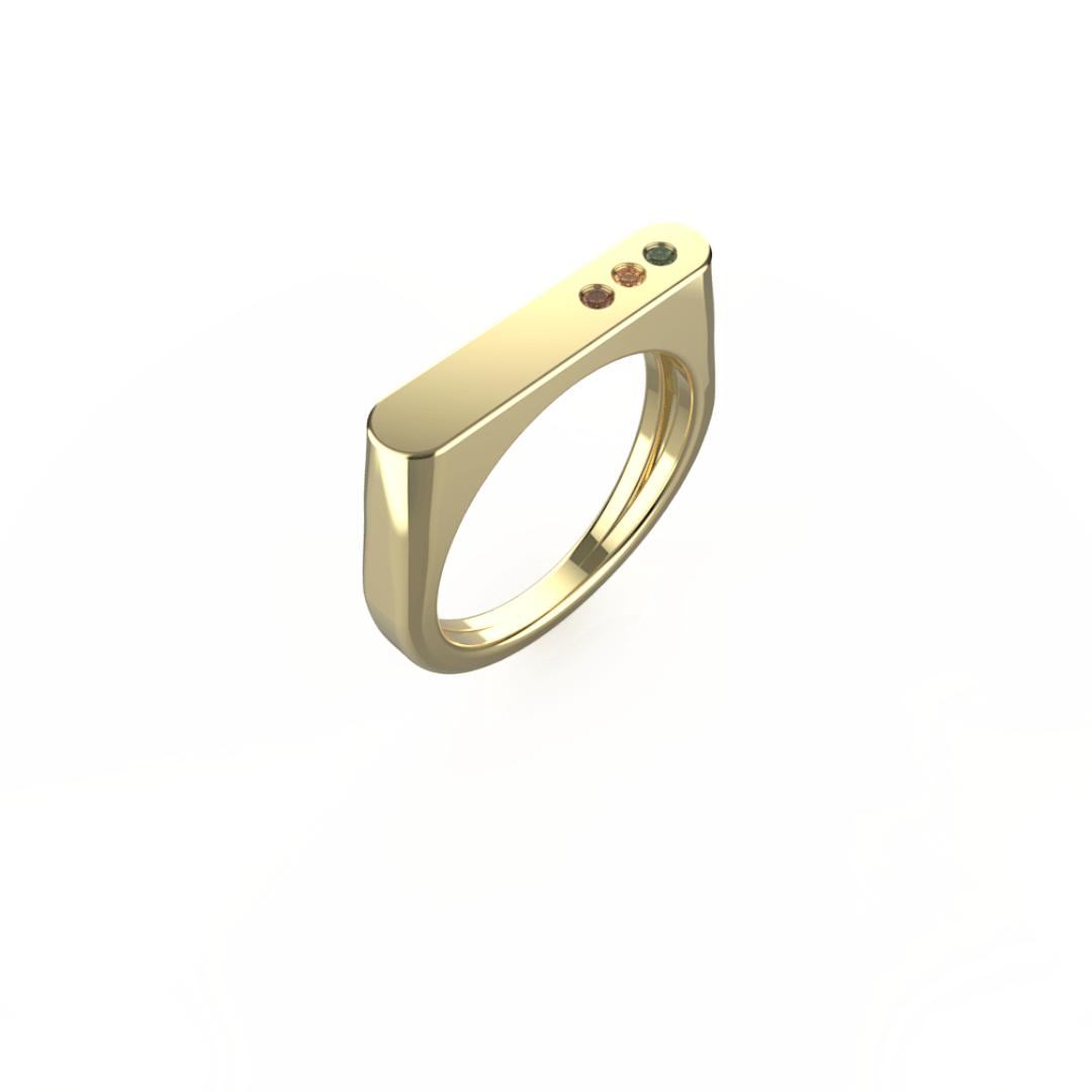 Adorn Collection - Adorn Gemstone Signet Ring