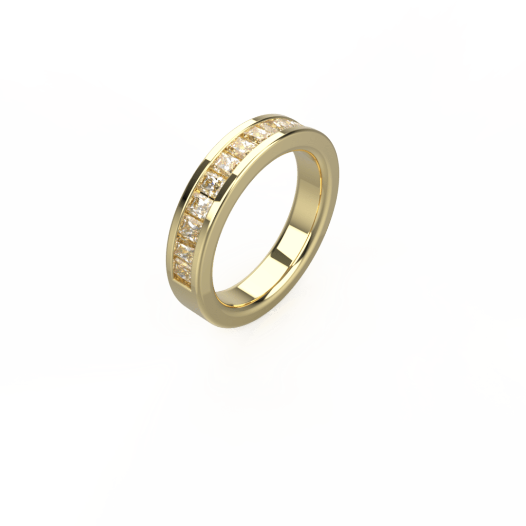 Diamond Baguette Eternity Ladies Band