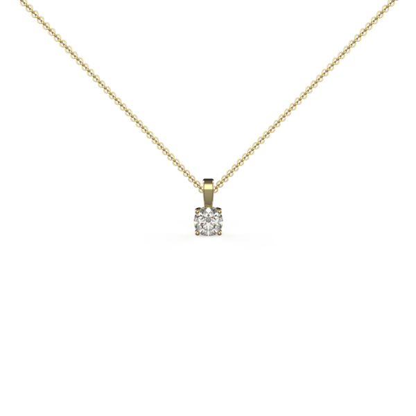 Diamond single bale pendant EverJade Jewellery