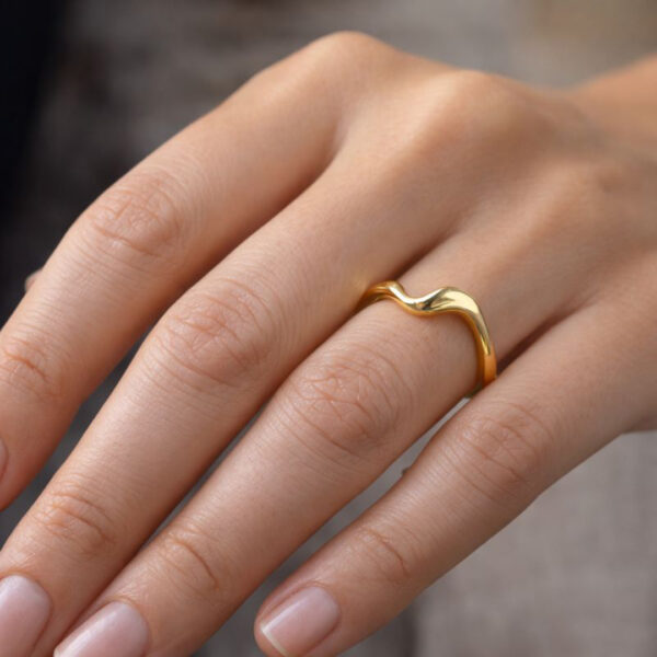 EverJade Jewellery Collection Gold Silver Jewellery Jewelry Wave Band Everyday jewellery custom bespoke South Africa