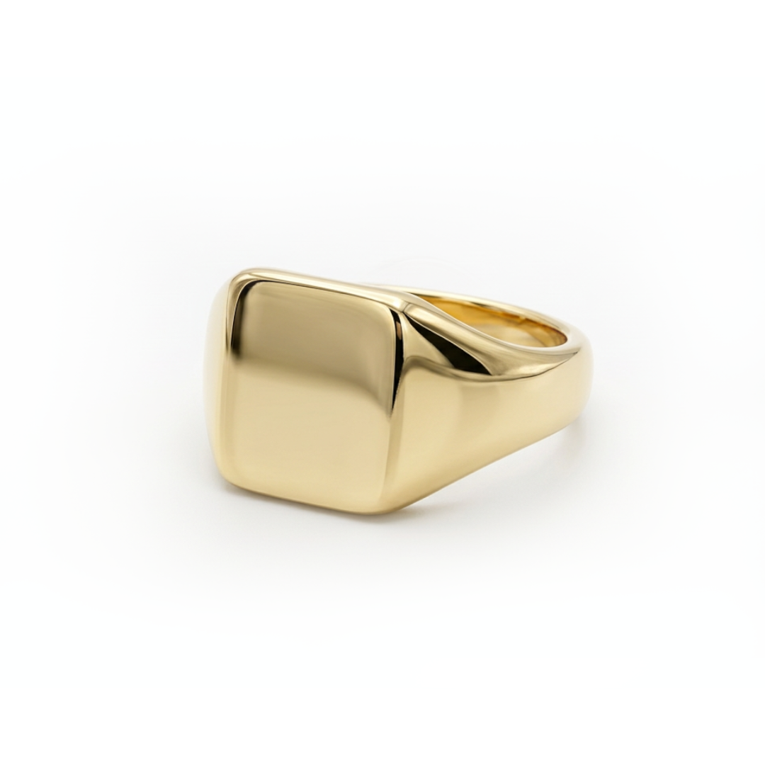 EverJade Jewellery Engraving Signet ring Yellow Gold Silver Cape Town South Africa Custom Mens Ladies Bands Wedding