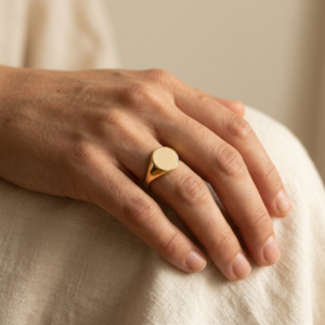 EverJade Jewellery Engraving Signet ring Yellow Gold Silver Cape Town South Africa Custom Mens Ladies Bands Wedding