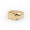 Rectangle – YG EverJade Jewellery Engraving Signet ring Yellow Gold Silver Cape Town South Africa Custom Mens Ladies Bands Wedding