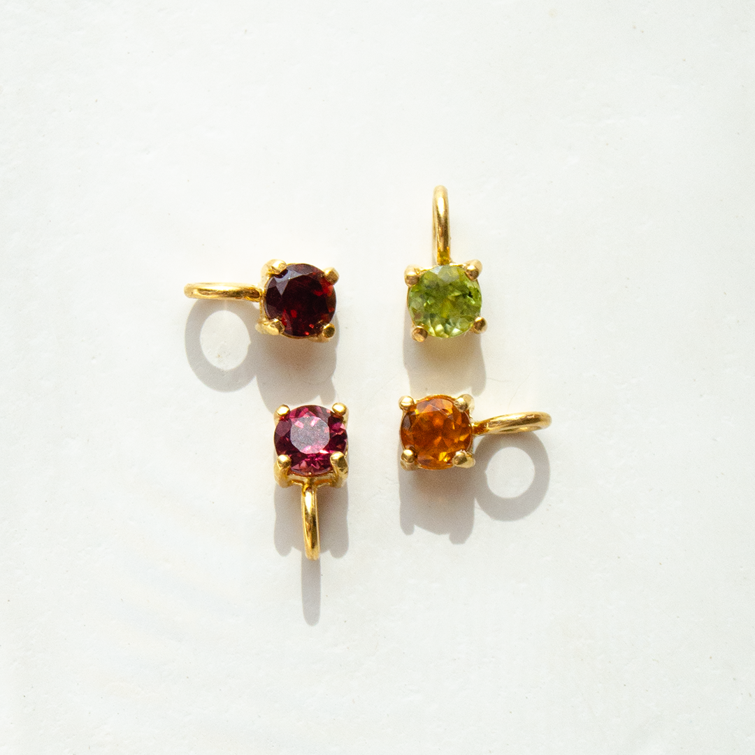 EverJade Jewellery Birthstone Charm Gold Silver Gemstone Cape Town South Africa