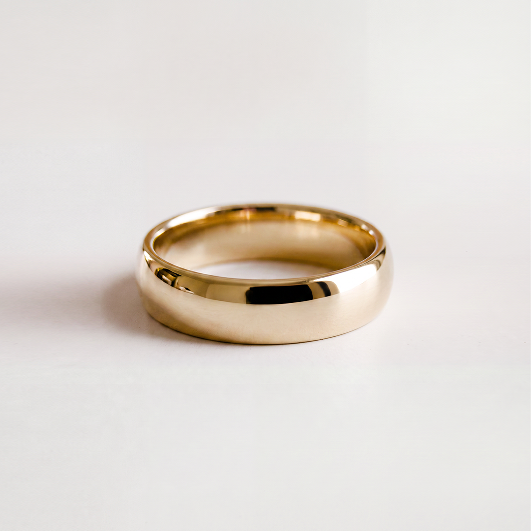 Domed Men's Band - 6mm