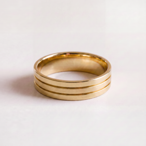 EverJade Jewellery Triple Mens Wedding Band Gold Silver Cape Town South Africa