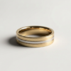 EverJade Jewellery Triple Two Tone Mens Band Gold Silver Cape Town South Africa