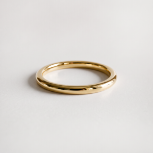 EverJade Jewellery 1.5mm plain ladies wedding band silver gold Cape Town South Africa