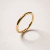 Ladies wedding band 1.5mm EverJade Jewellery 1.5mm plain ladies wedding band silver gold Cape Town South Africa