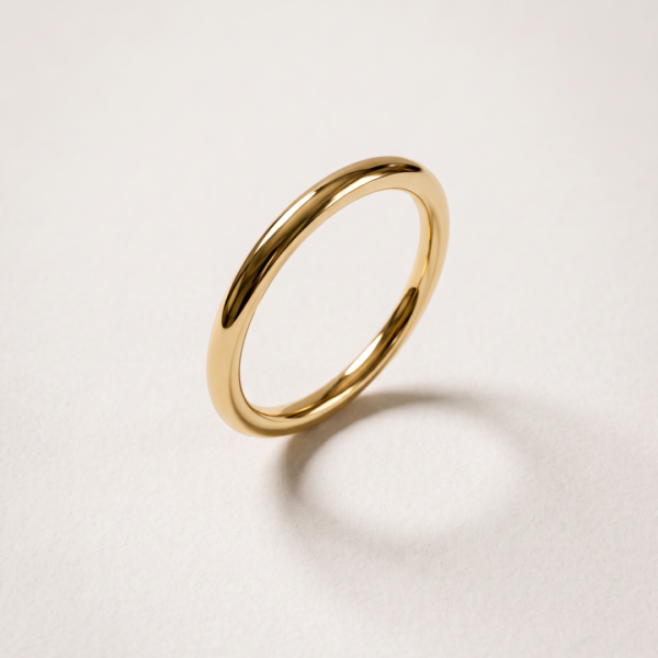 EverJade Jewellery 1.5mm plain ladies wedding band silver gold Cape Town South Africa