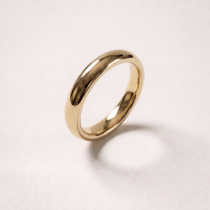 EverJade Jewellery 3mm plain ladies wedding band silver gold Cape Town South Africa