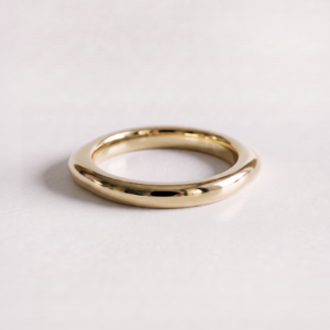 EverJade Jewellery 3mm plain ladies wedding band silver gold Cape Town South Africa