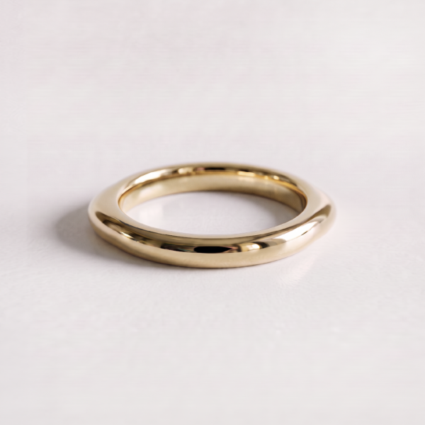 EverJade Jewellery 3mm plain ladies wedding band silver gold Cape Town South Africa
