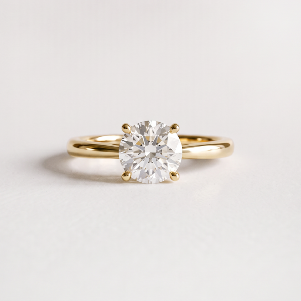 Charlie Trelis Solitaire Engagement ring EverJade Jewellery Gold Silver Moissanite Diamond Cape Town South Africa