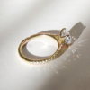 Daphne Petal Side Stone-1 Daphne Petal side stones Gold Diamonds Silver Moissanite Cape Town South Africa Engagement Ring