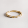 Nikita Eternity Band EverJade Jewellery Wedding Silver Gold Diamonds Moissanite