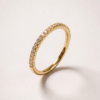 Nikita Eternity Band EverJade Jewellery Wedding Silver Gold Diamonds Moissanite