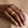 EverJade Jewellery Gold Silver Triple Band Cape Town South Africa Wedding Band